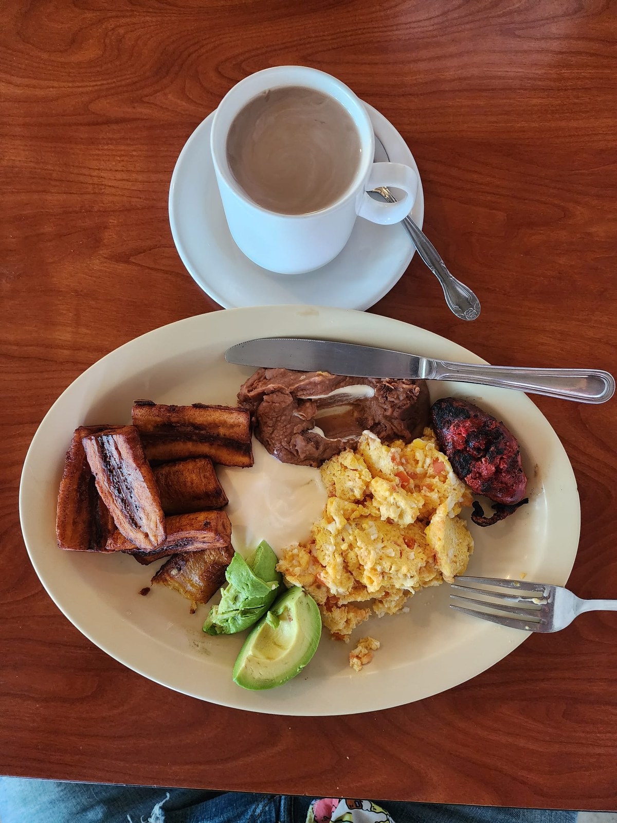 Salvadoran breakfast — desayuno típico